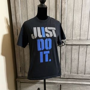 Black, Just Do It Nike t-shirt